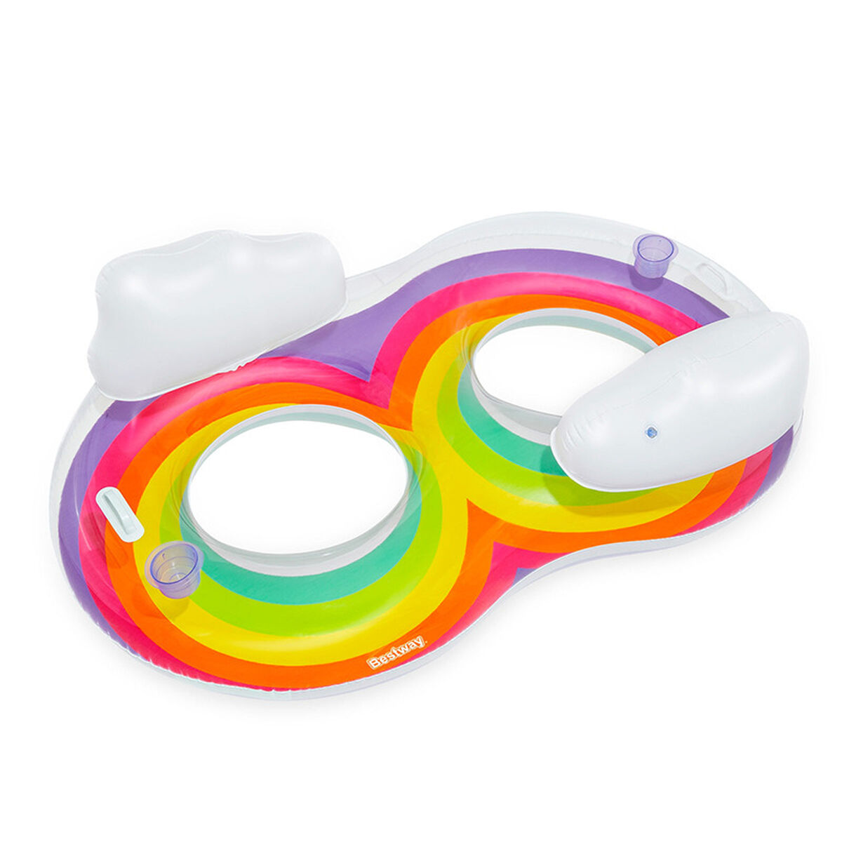 Inflatable Wheel Bestway 186 x 116 cm Rainbow