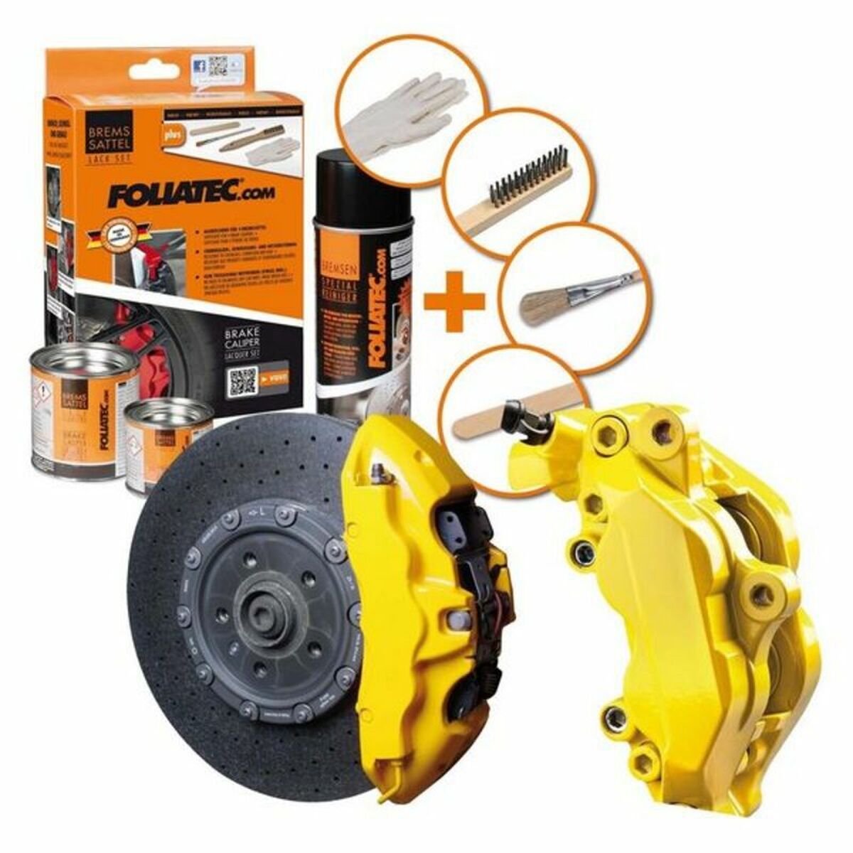 Painting set Foliatec Brake Calipers (3 pcs)