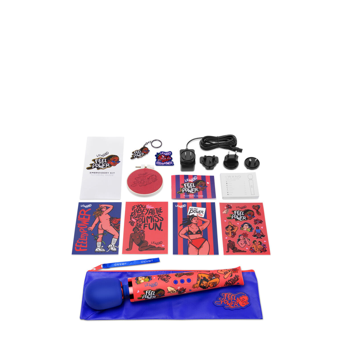 Wand Massager Feel My Power 2022 Le Wand Kelly Malka Edition Wand Massager Feel My Power 2022 Le Wand Kelly Malka Edition