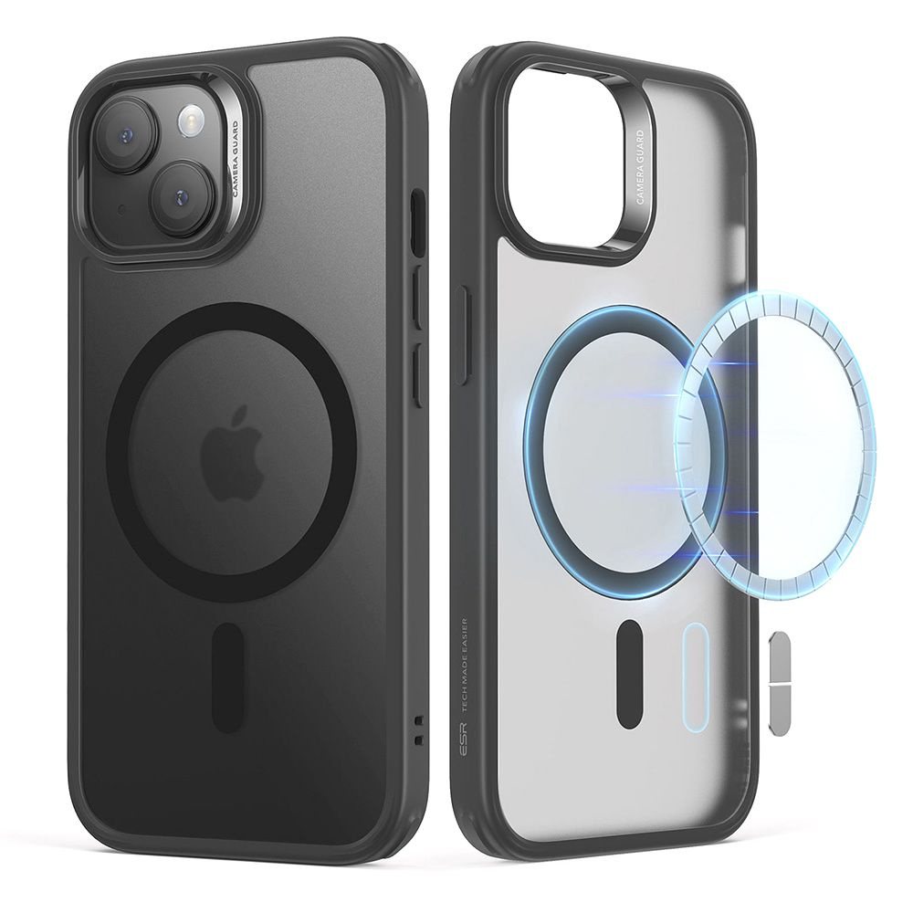 ESR Classic Hybrid HaloLock Magsafe Apple iPhone 15 Frosted Black