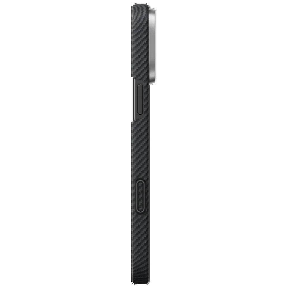 Etui PITAKA Ultra-Slim PitaTap MagSafe do Apple iPhone 16 Pro czarno szary