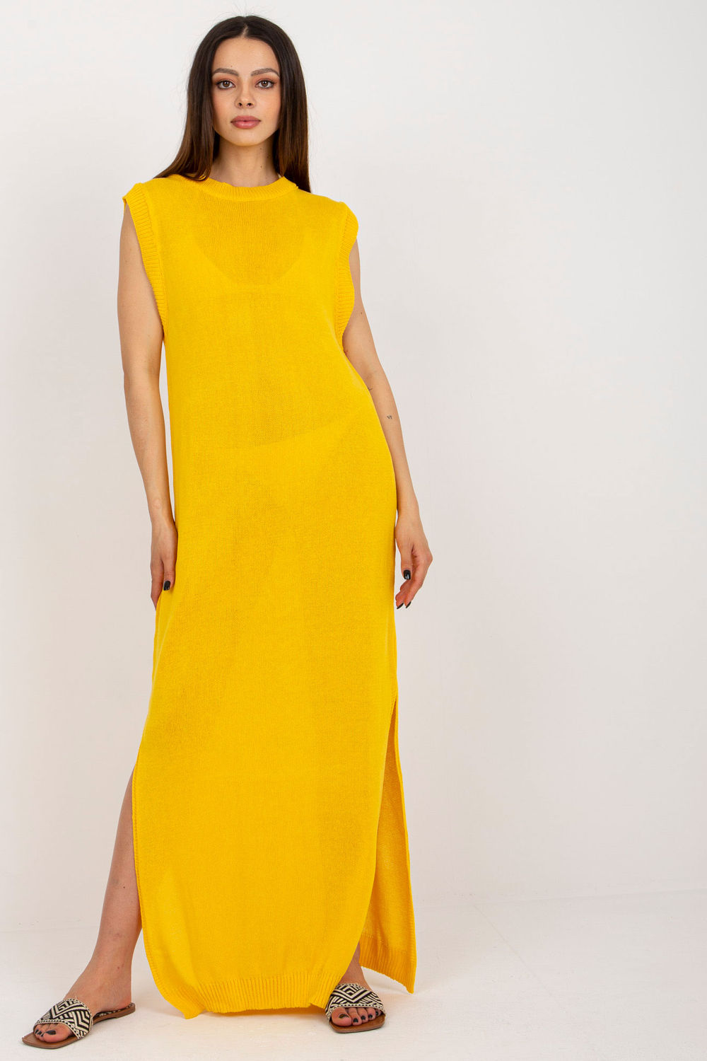  Beach Dress model 181543 Badu  yellow