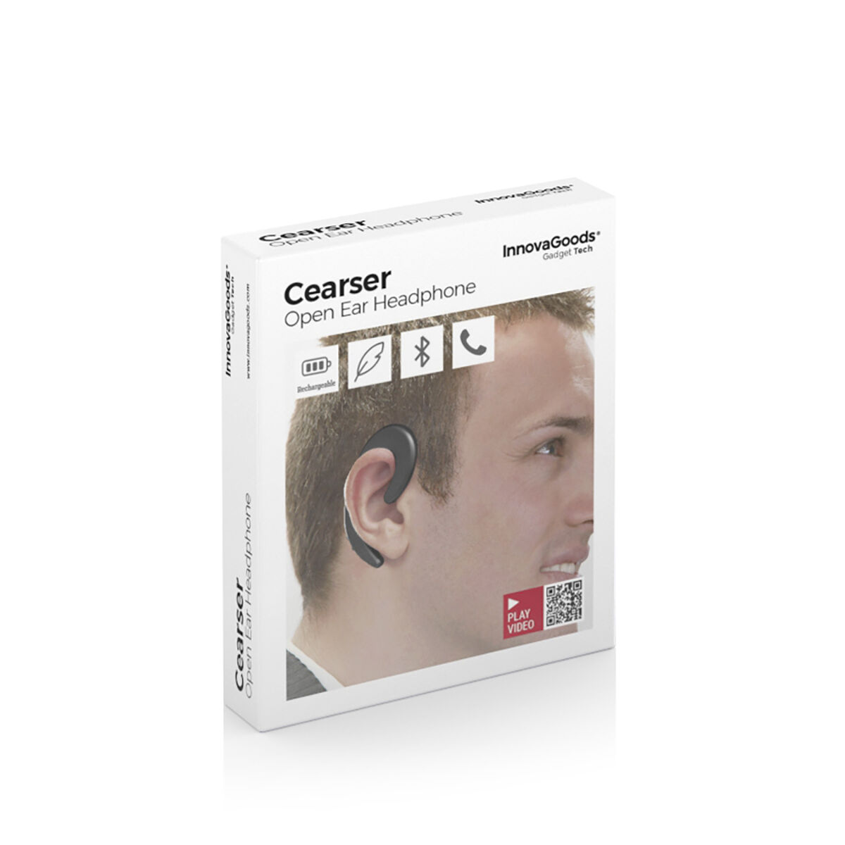 Open Ear Headphone Cearser InnovaGoods