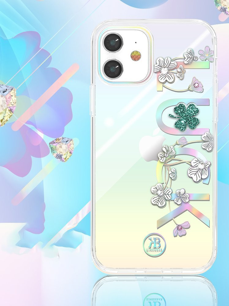 Kingxbar Lucky Swarovski Apple iPhone 12 mini clear (Luck)