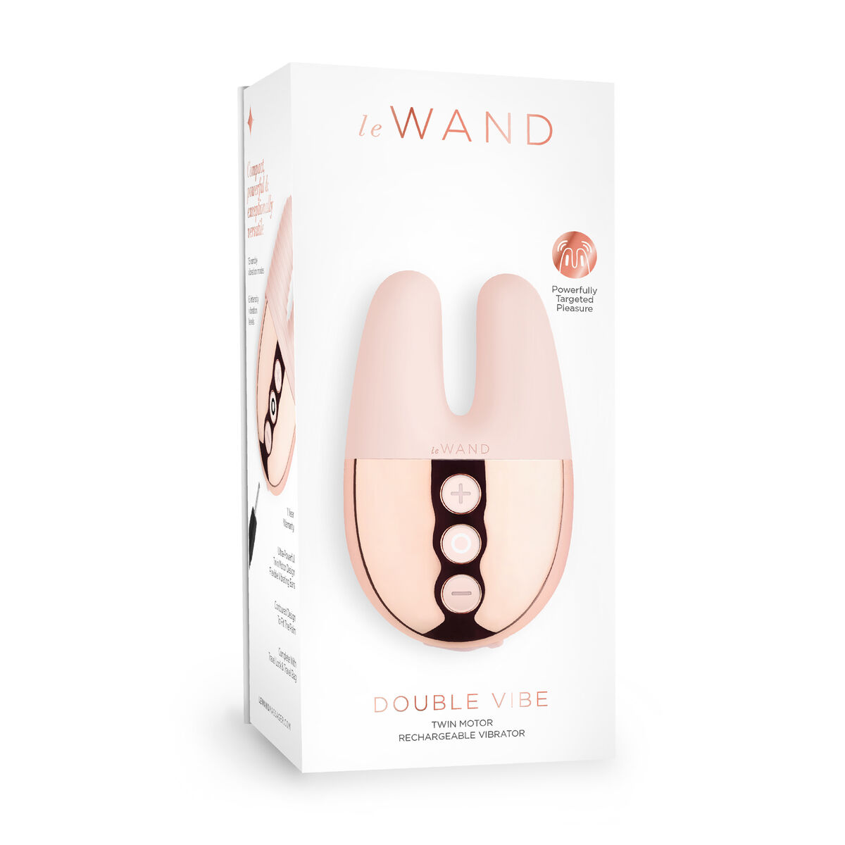 Vibrator Le Wand Double Vibe Rose Gold Vibrator Le Wand Double Vibe Rose Gold