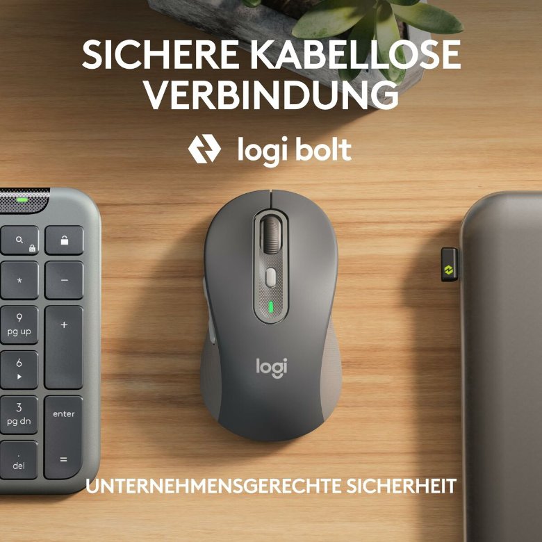Keyboard and Mouse Logitech 920-012504 Graphite German QWERTZ