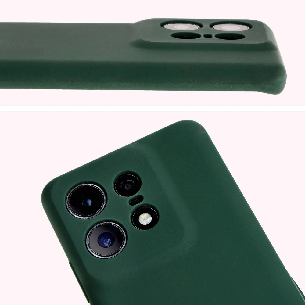 Bizon Soft Case Motorola Edge 50 Pro dark green