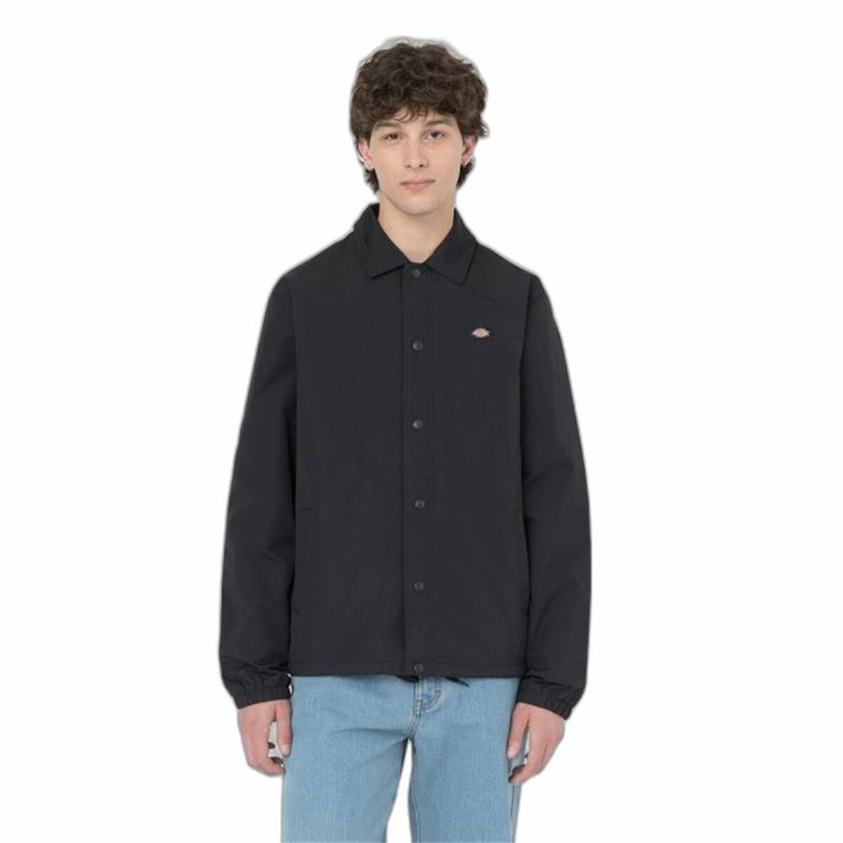 Men’s Long Sleeve Shirt Dickies Oakport Black Men’s Long Sleeve Shirt Dickies Oakport Black