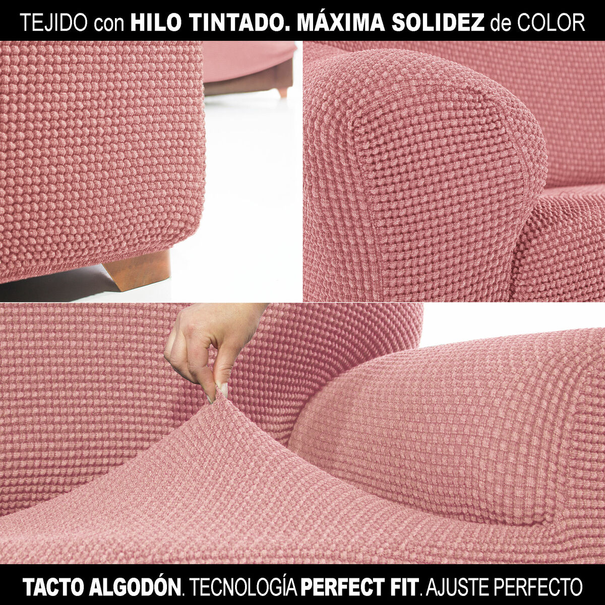 Chaise longue cover with short right arm Sofaskins NIAGARA 210 - 340 cm Chaise longue cover with short right arm Sofaskins NIAGARA 210 - 340 cm