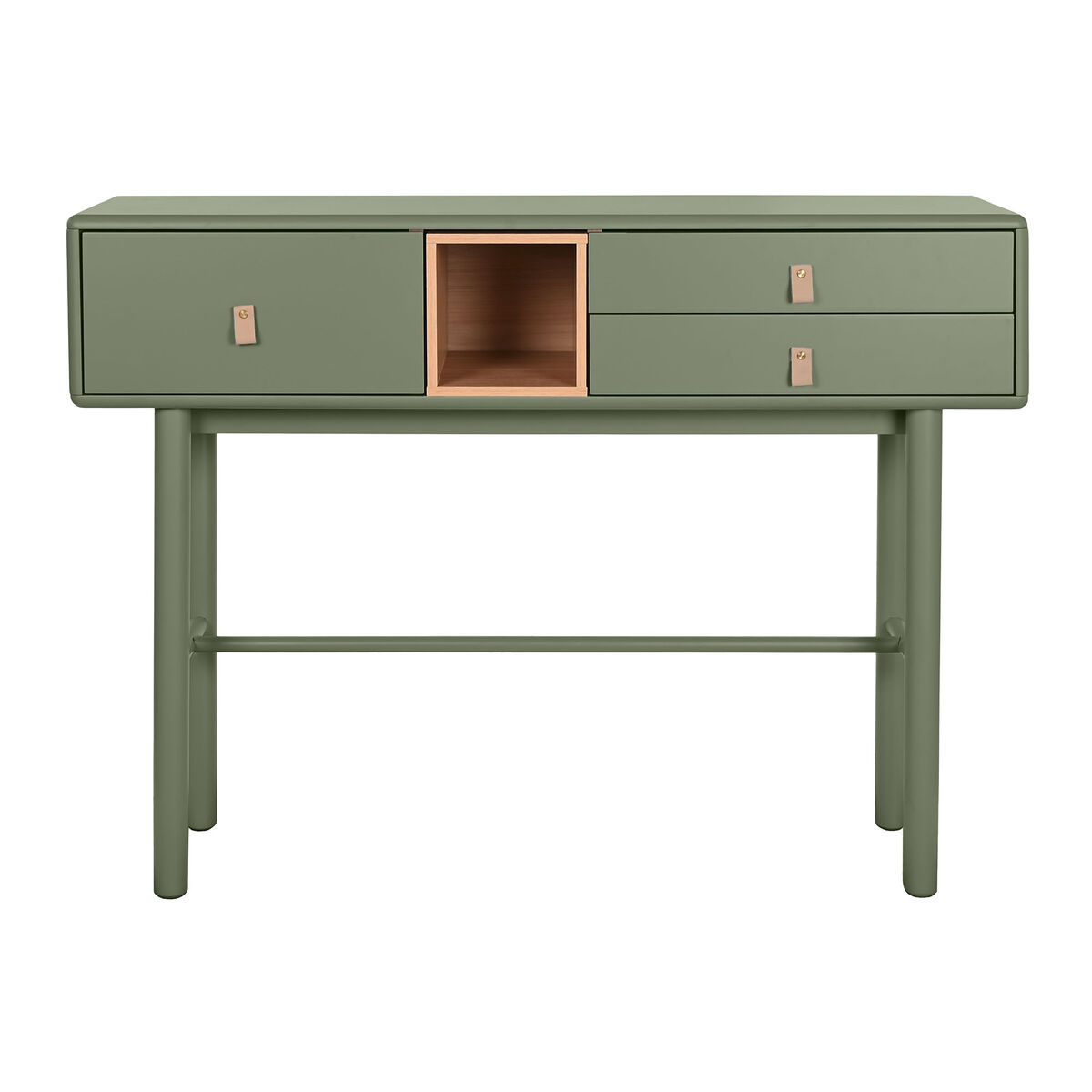 Console Home ESPRIT Green Polyurethane MDF Wood 120 x 35 x 90 cm