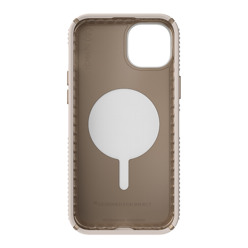 Speck Presidio2 Grip ClickLock MagSafe Apple iPhone 15 Plus / 14 Plus (Bleached Bone/Heirloom Gold/Hazel Brown)