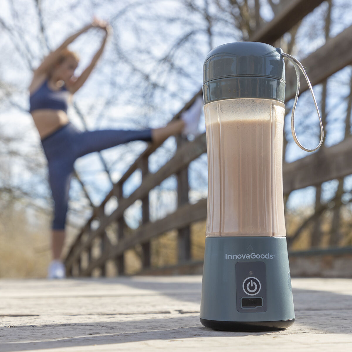 Portable Rechargeable Cup Blender Shakuit InnovaGoods 8435527817831