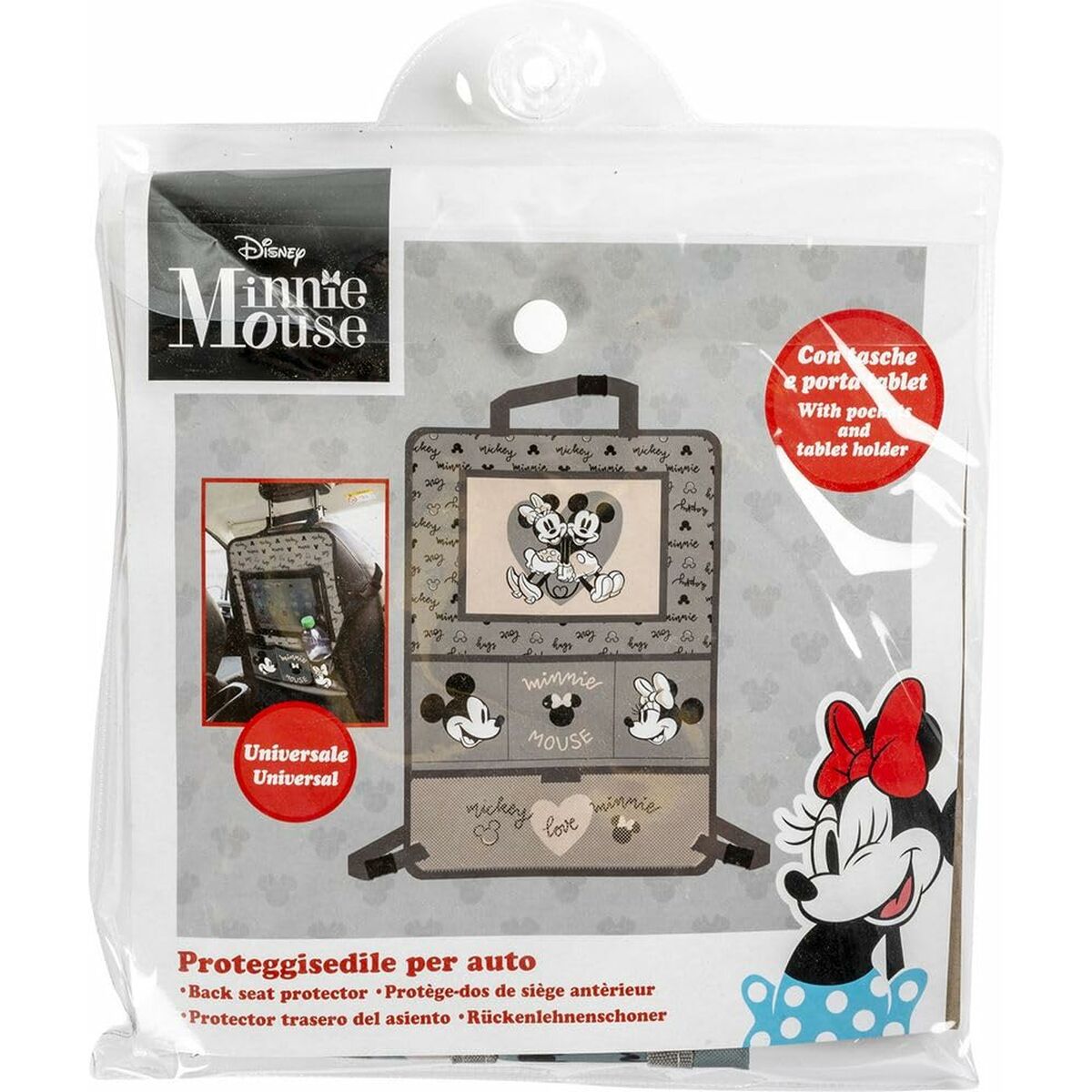 Car Seat Organiser Minnie Mouse