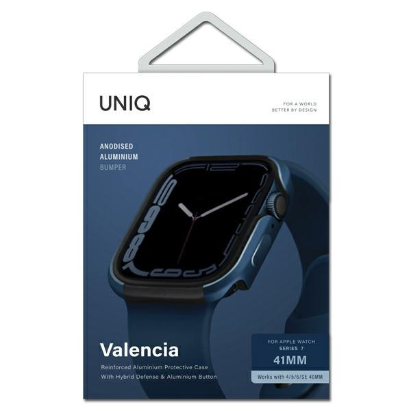 UNIQ Valencia Apple Watch 4/5/6/7/SE 40/41mm cobalt blue
