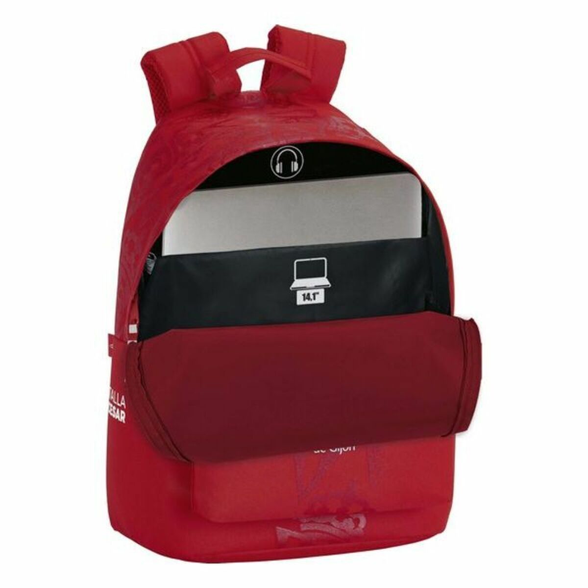 Laptoptasche Real Sporting de Gijón 14,1'' Rot