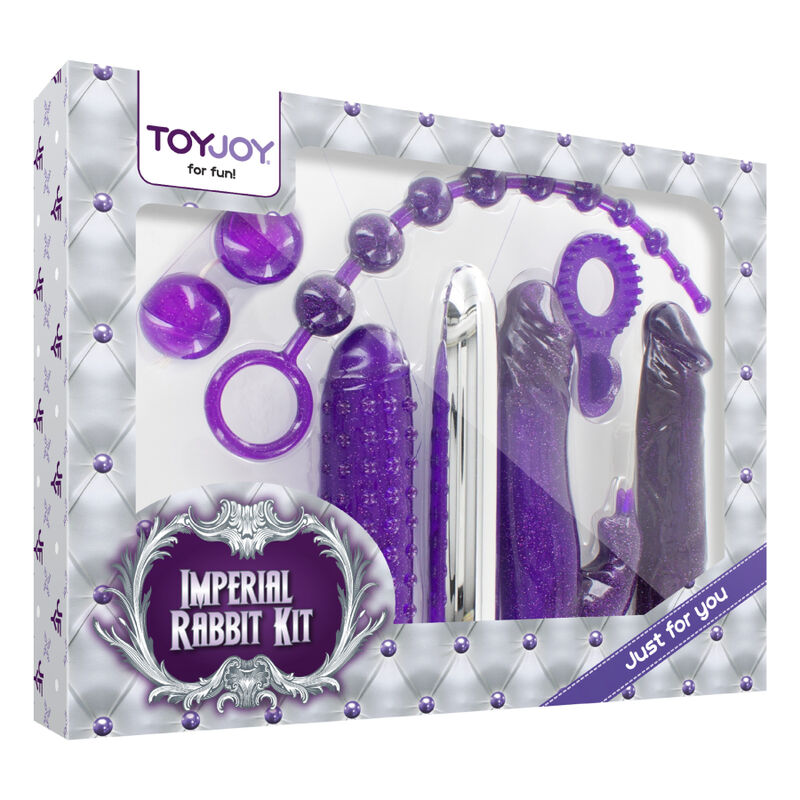 TOYJOY IMPERIAL RABBIT KIT - PURPLE