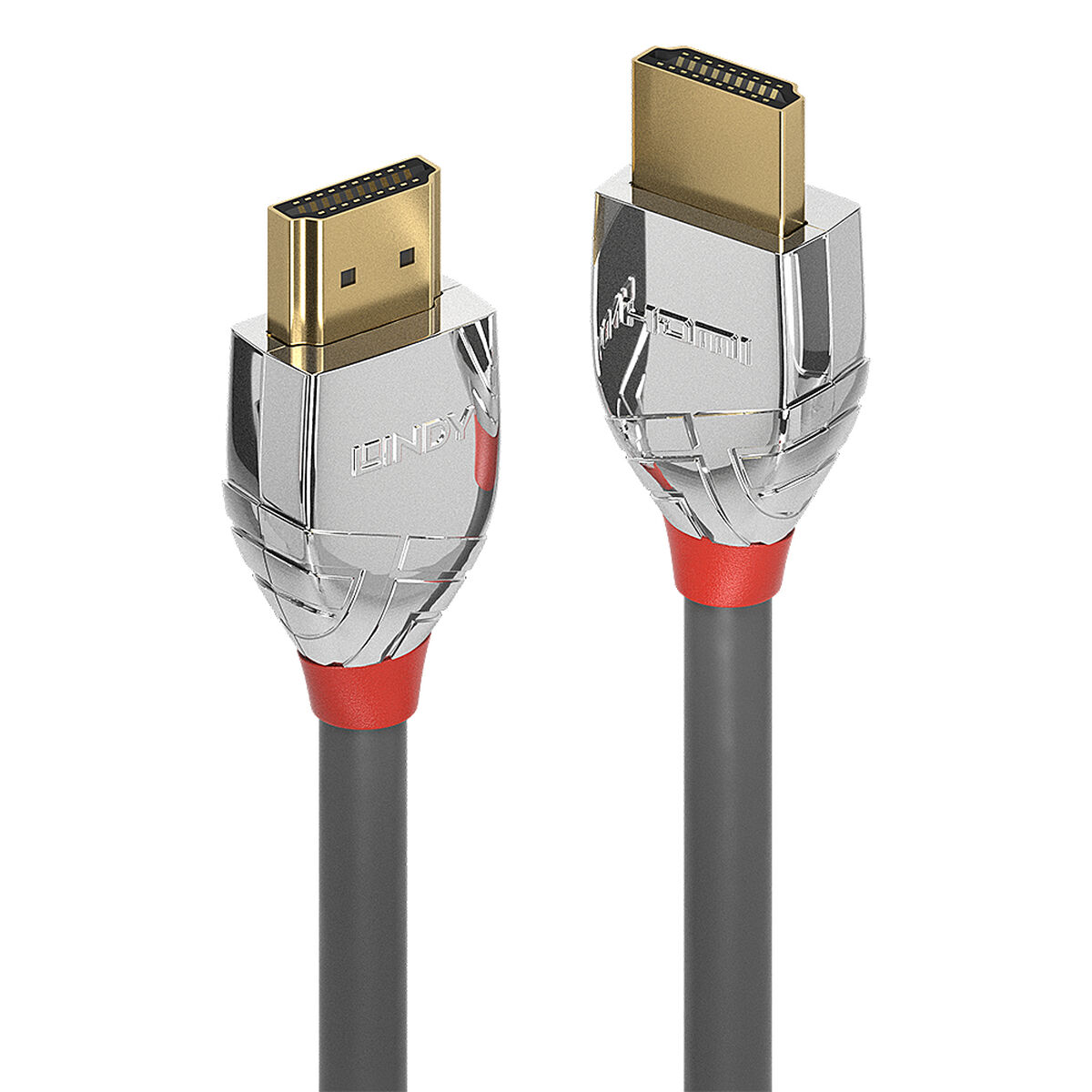 HDMI Cable LINDY 37870 50 cm Black/Grey