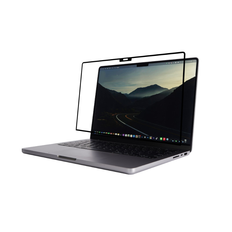 Moshi iVisor AG Apple MacBook Pro 14 (M1, 2021-2023) (Black/Clear/Matte)