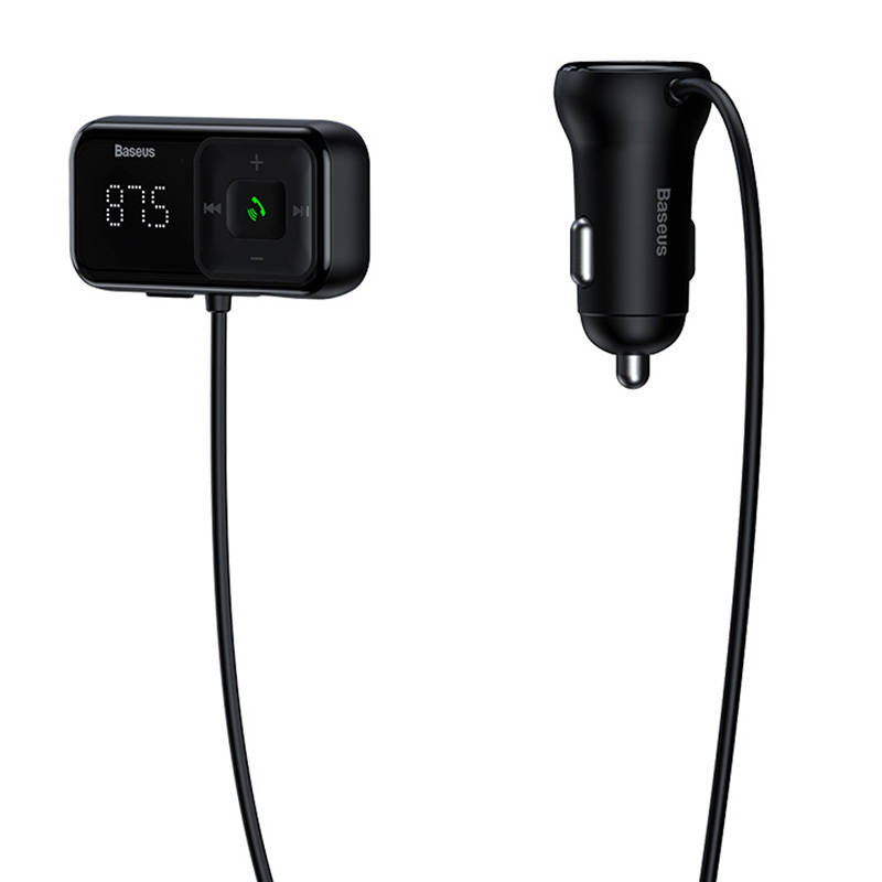 Baseus Car Transmitter Bluetooth MP3 S-16 (black)