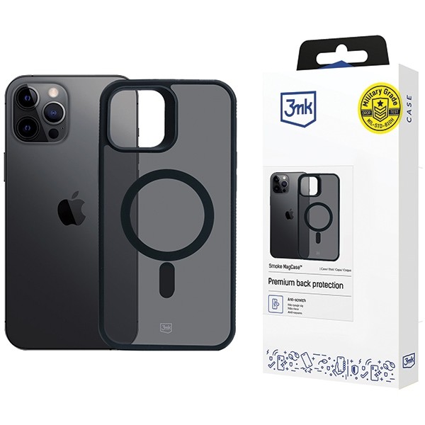 3MK MagCase Smoke Apple iPhone 12 Pro Max