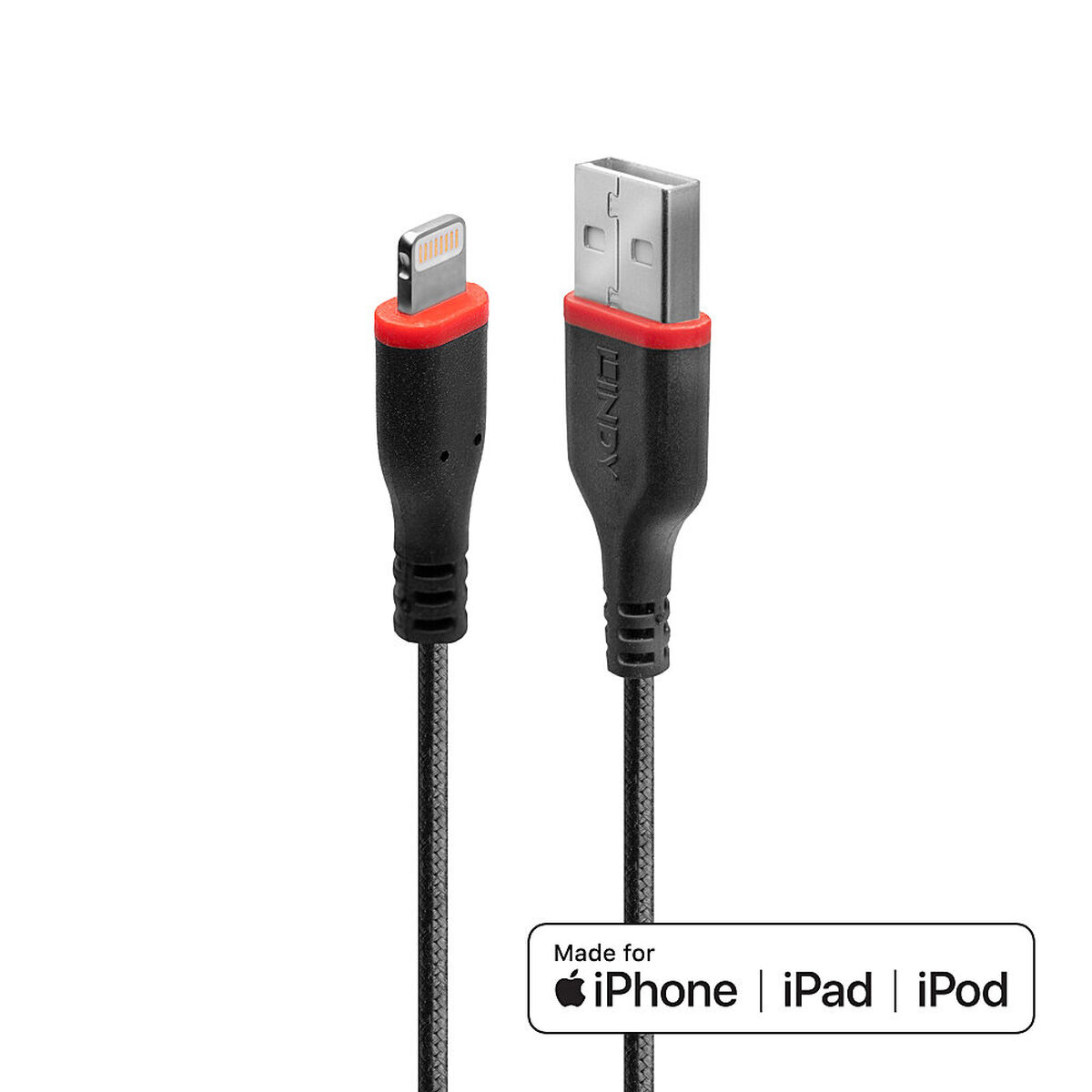 Kabel USB LINDY 31291 Czarny 1 m