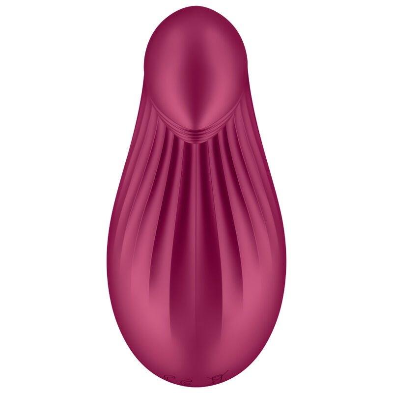 SATISFYER DIPPING DELIGHT LAY-ON VIBRATOR - RED