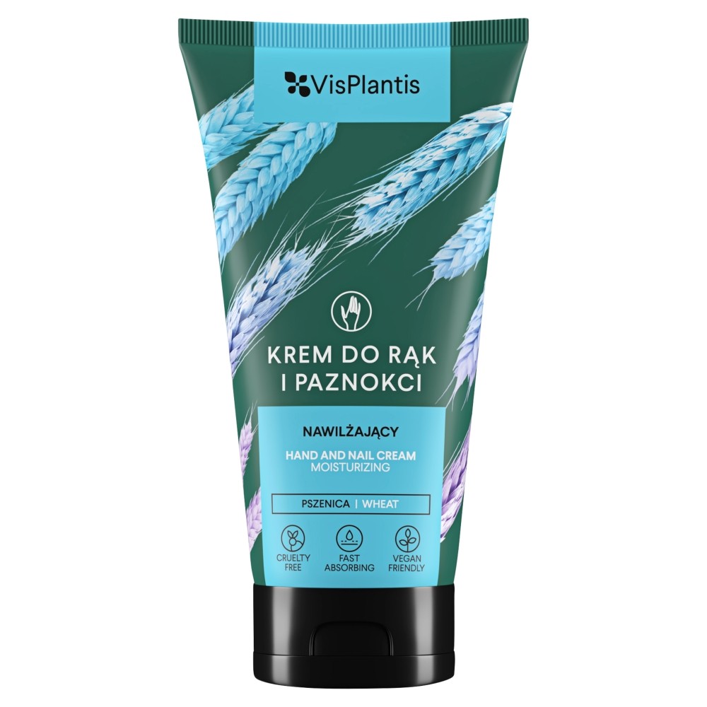 Vis Plantis Krem do rąk i paznokci nawilżający z Pszenicą 75ml