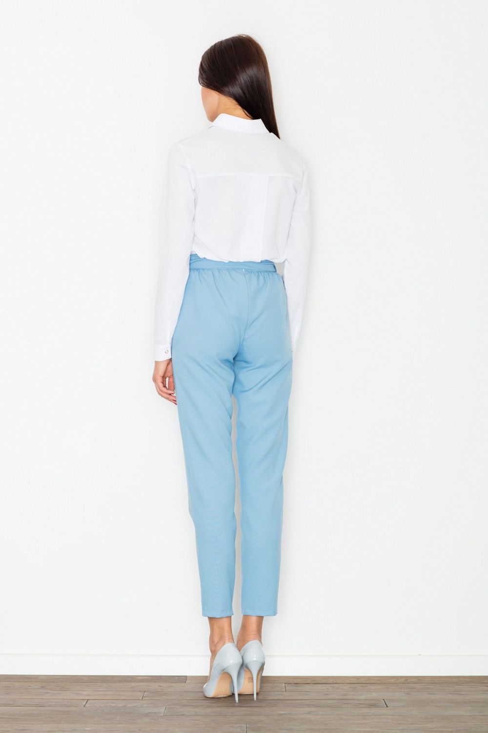  Women trousers model 77115 Figl  blue