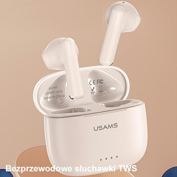 USAMS US Series Dual mic Earbuds TWS Bluetooth 5.3 blue BHUUS03
