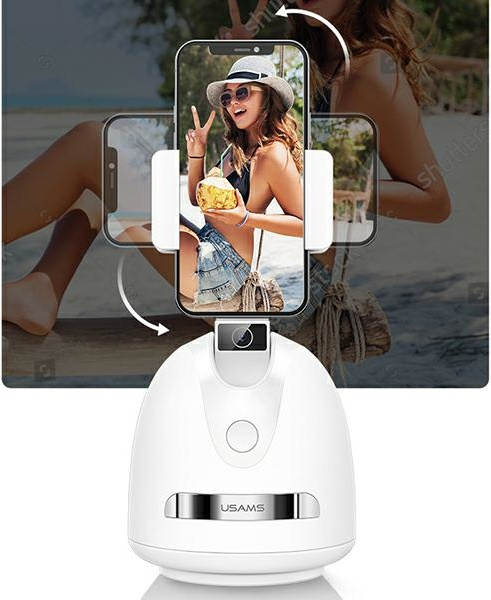 USAMS Face Tracking Phone Holder white ZB239GPQ01 (US-ZB239)