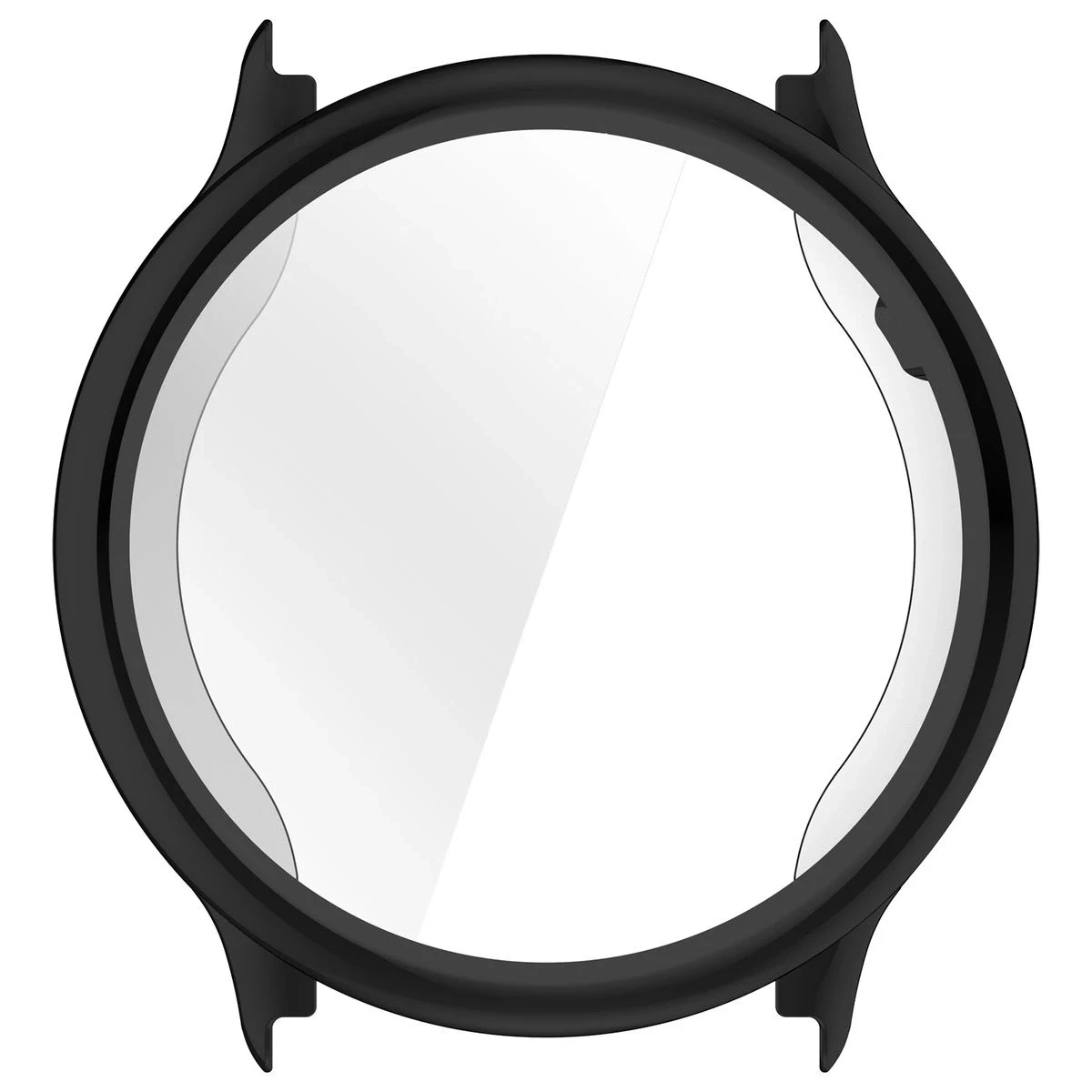 Etui z osłoną ekranu Bizon Case Watch Felipe do Garmin Vivoactive 6 czarne