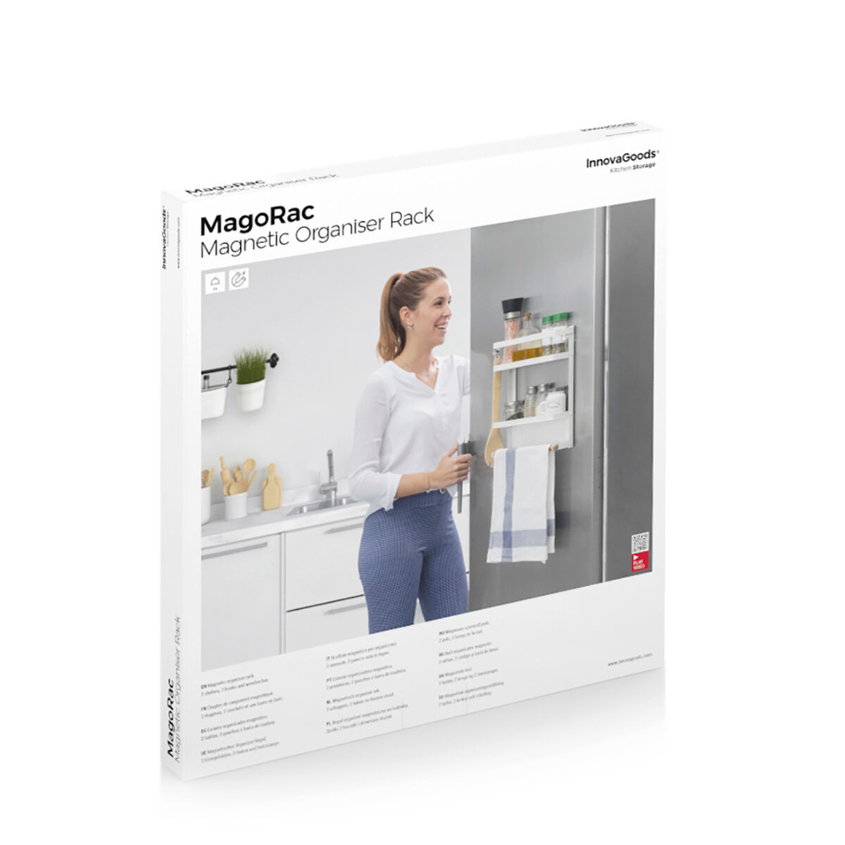 Magnetic Organiser Shelf MagoRac InnovaGoods Magnetic Organiser Shelf MagoRac InnovaGoods