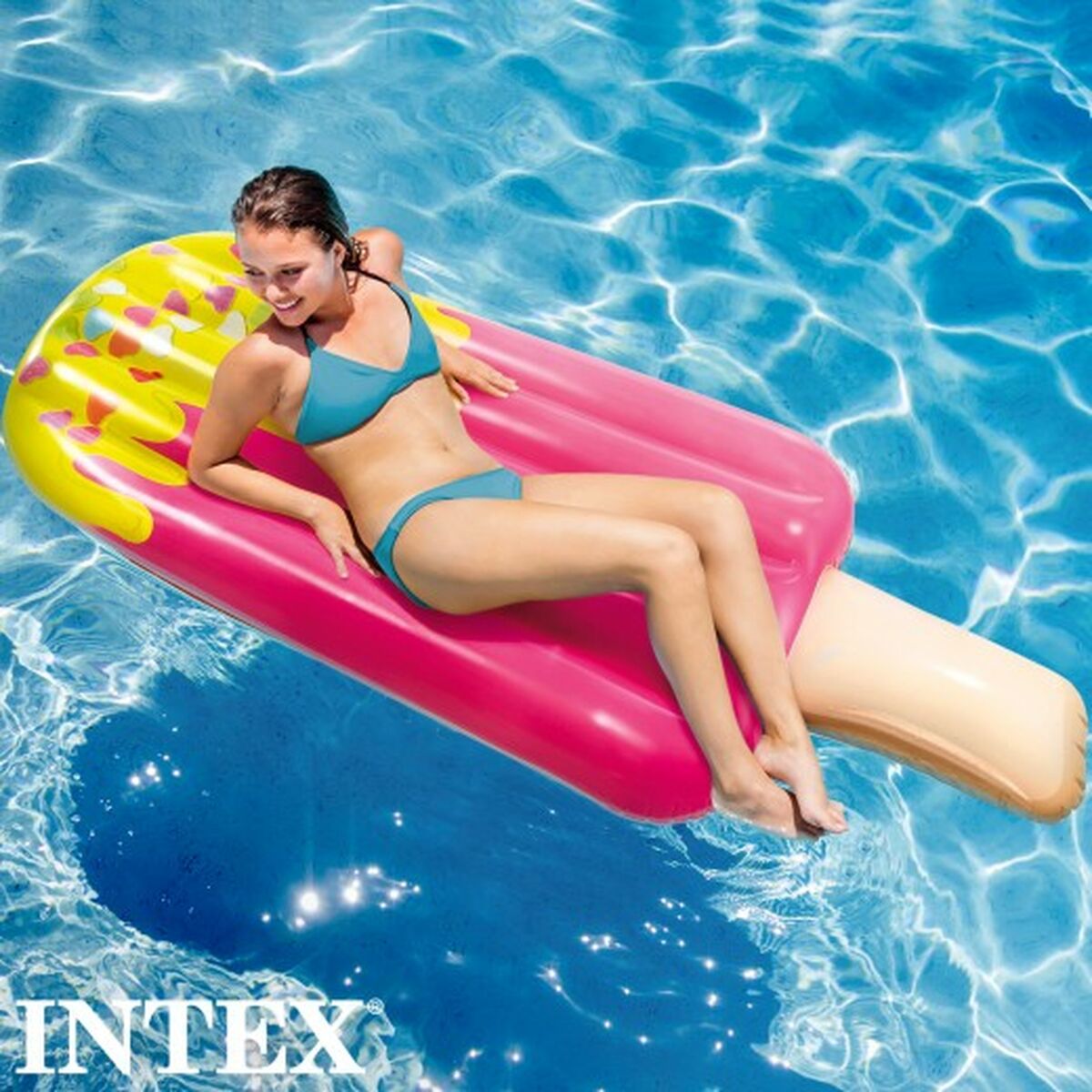 Air mattress Intex Intex_228800         Ice cream 76 x 20 x 191 cm  