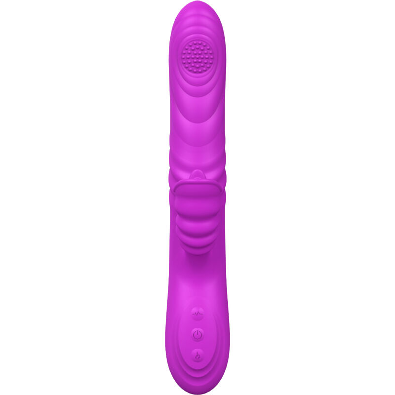 ARMONY - ANGELIA MULTIFUNCTION VIBRATOR WITH STIMULATING TONGUE VIOLET HEAT EFFECT