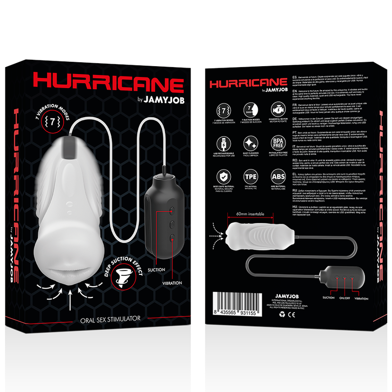 JAMYJOB HURRICANE ORAL SEX STIMULATOR