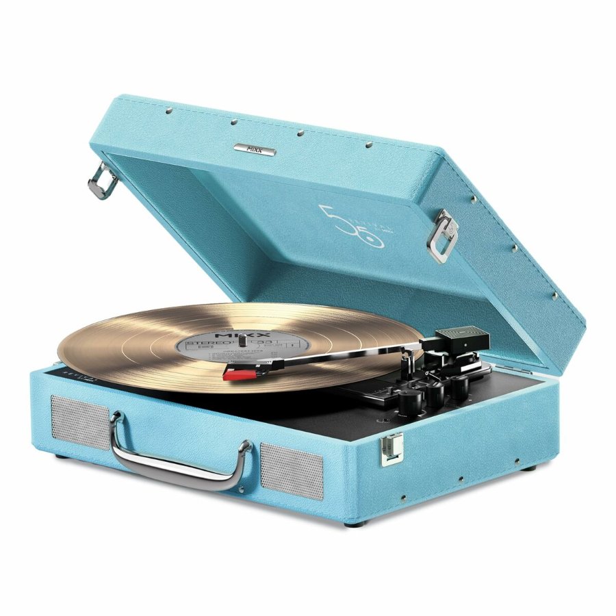Record Player Mixx Audio Blue Record Player Mixx Audio Blue