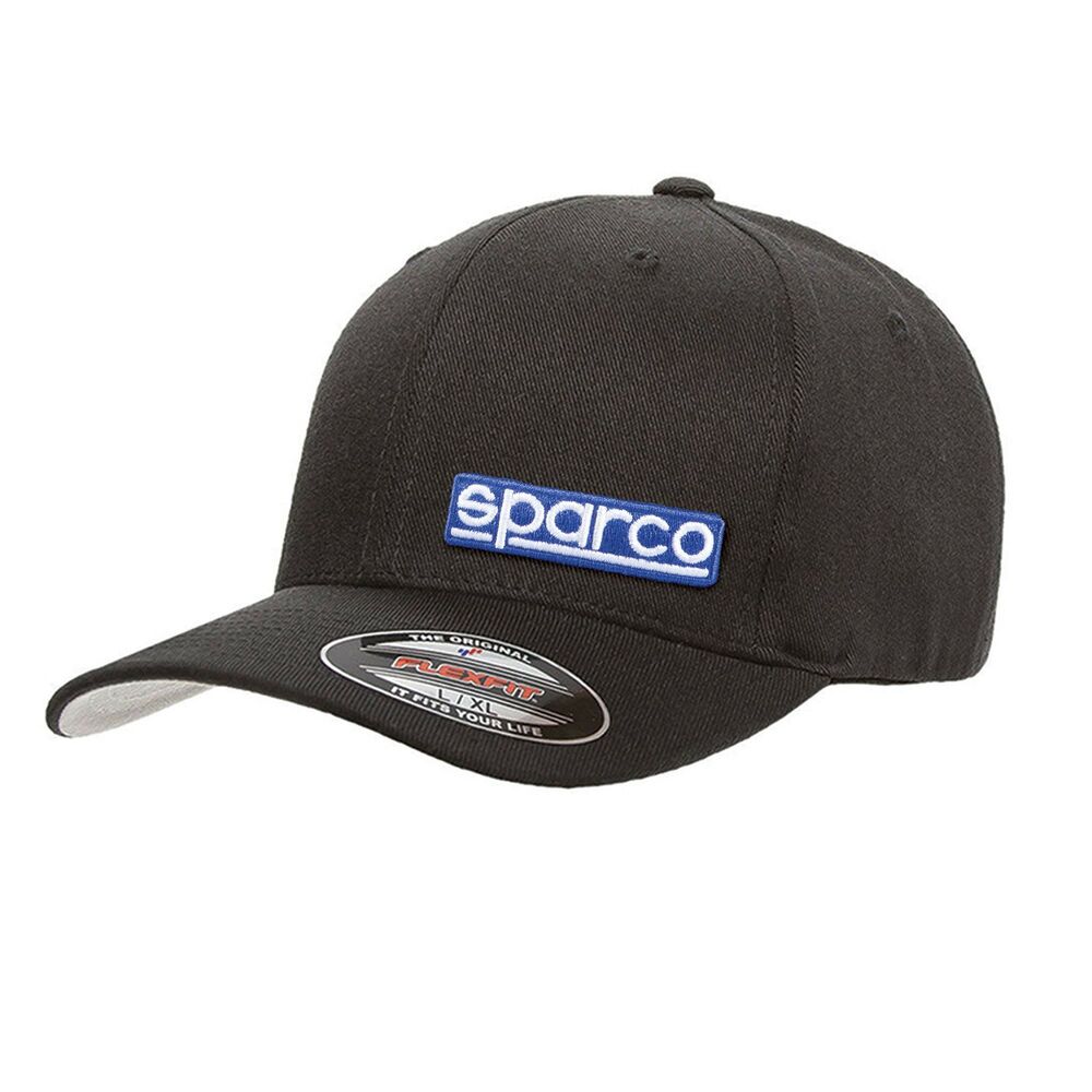 Hat Sparco FLEXFIT Black S/M