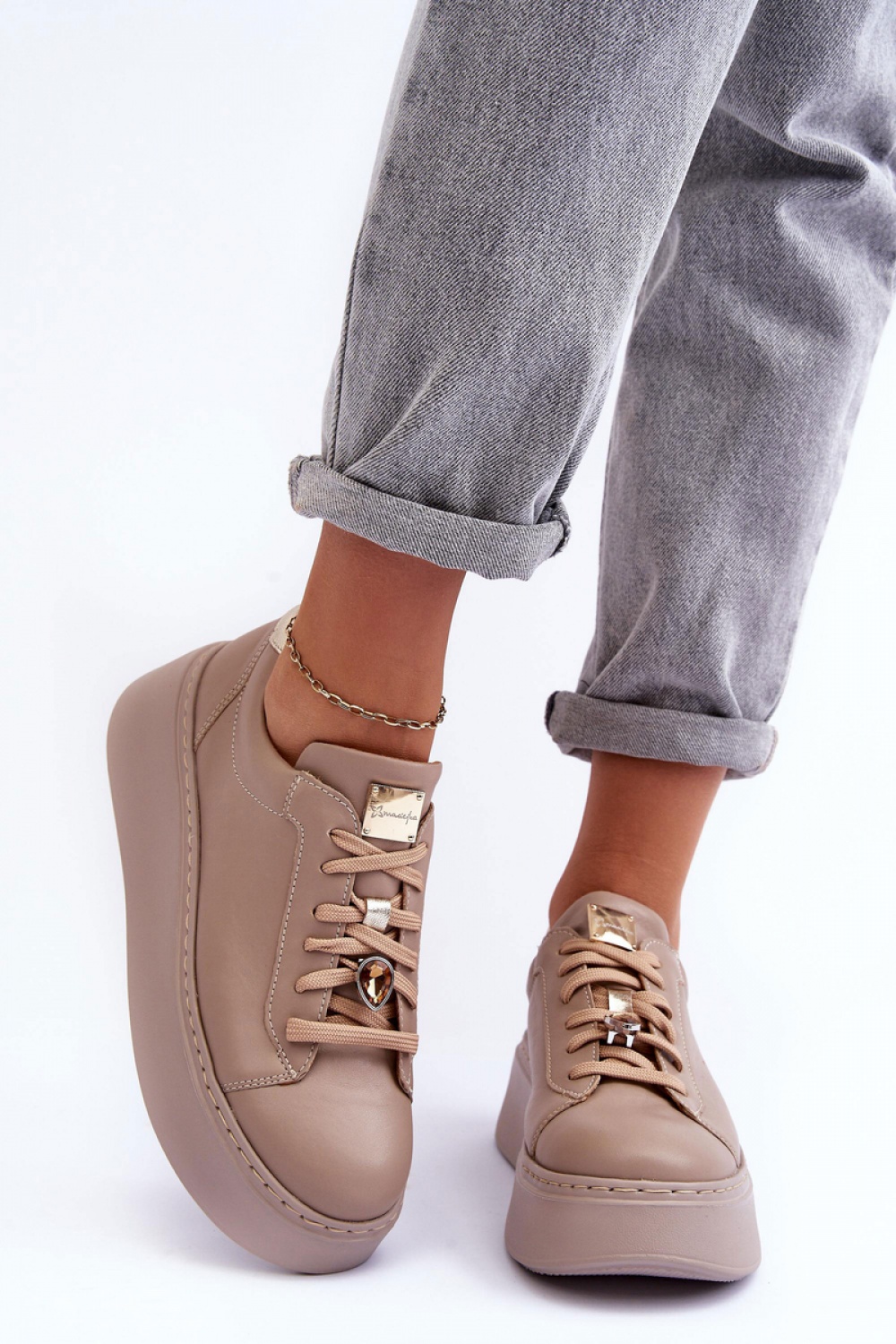  Sport Shoes model 185323 Step in style  beige