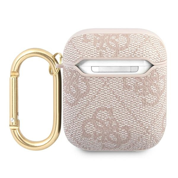 Guess GUA24GSMP Apple AirPods cover pink 4G Script Metal Collection