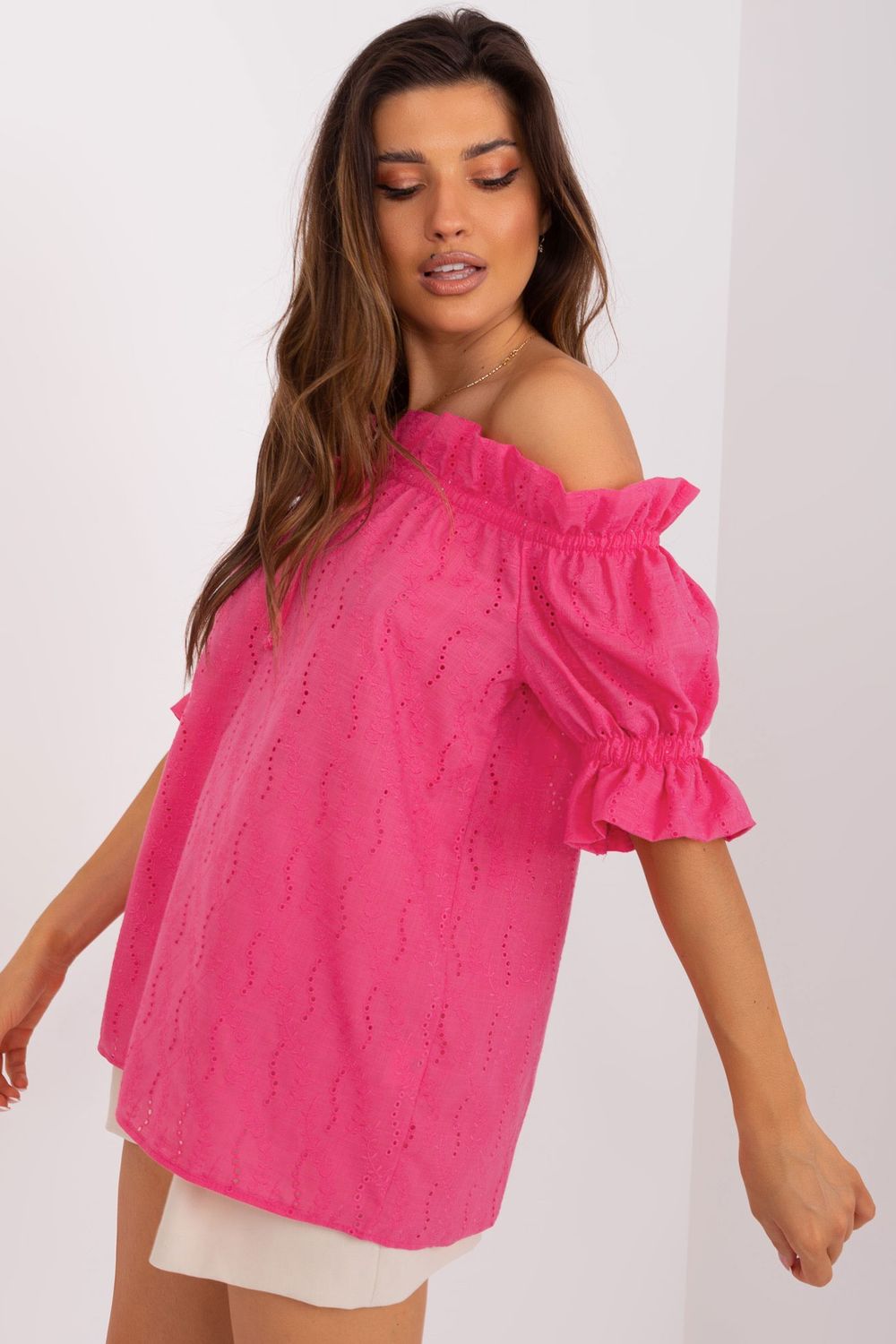  Blouse model 182270 Lakerta  pink