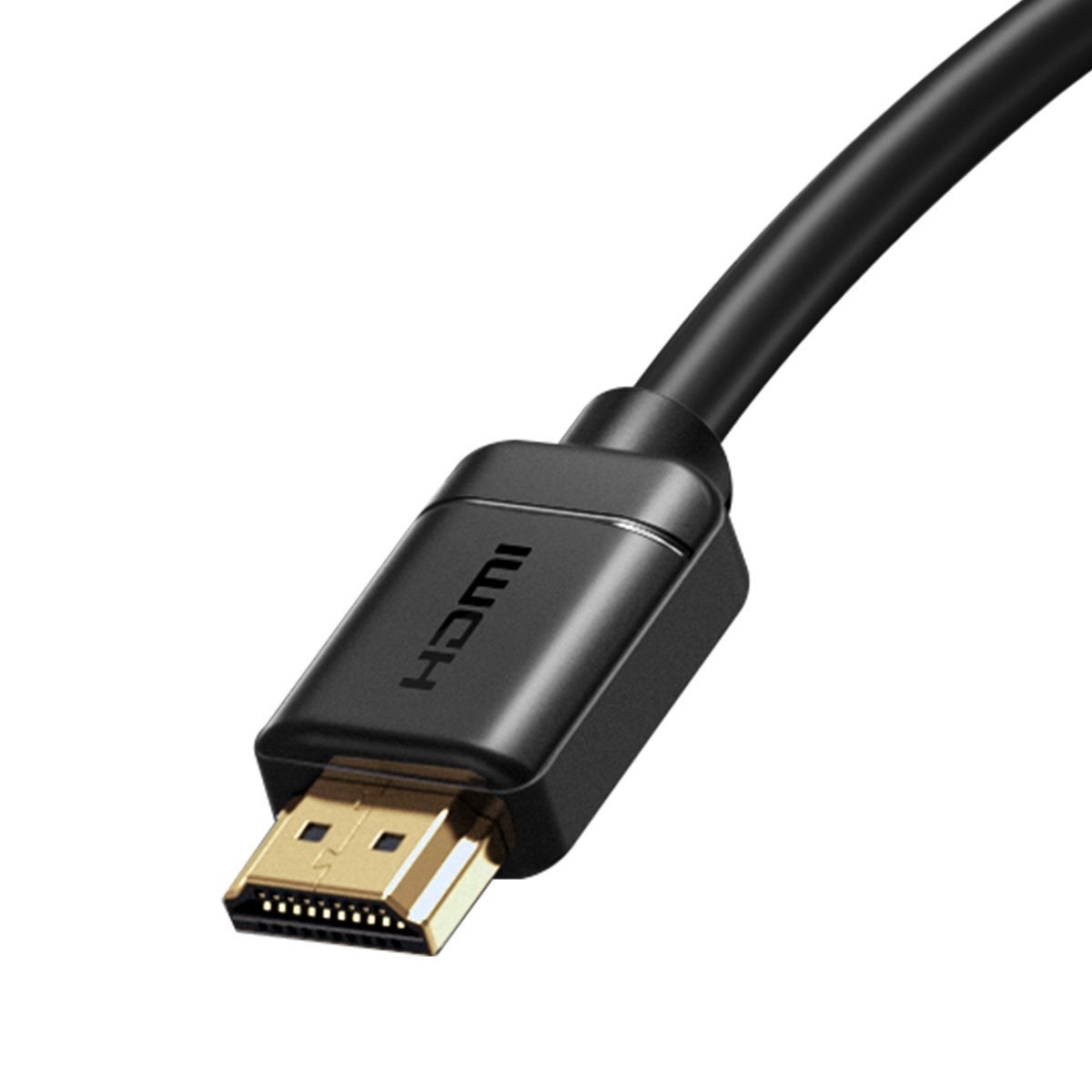 Baseus 2x HDMI 2.0 4K 60Hz Cable, 3D, HDR, 18Gbps, 2m (black)