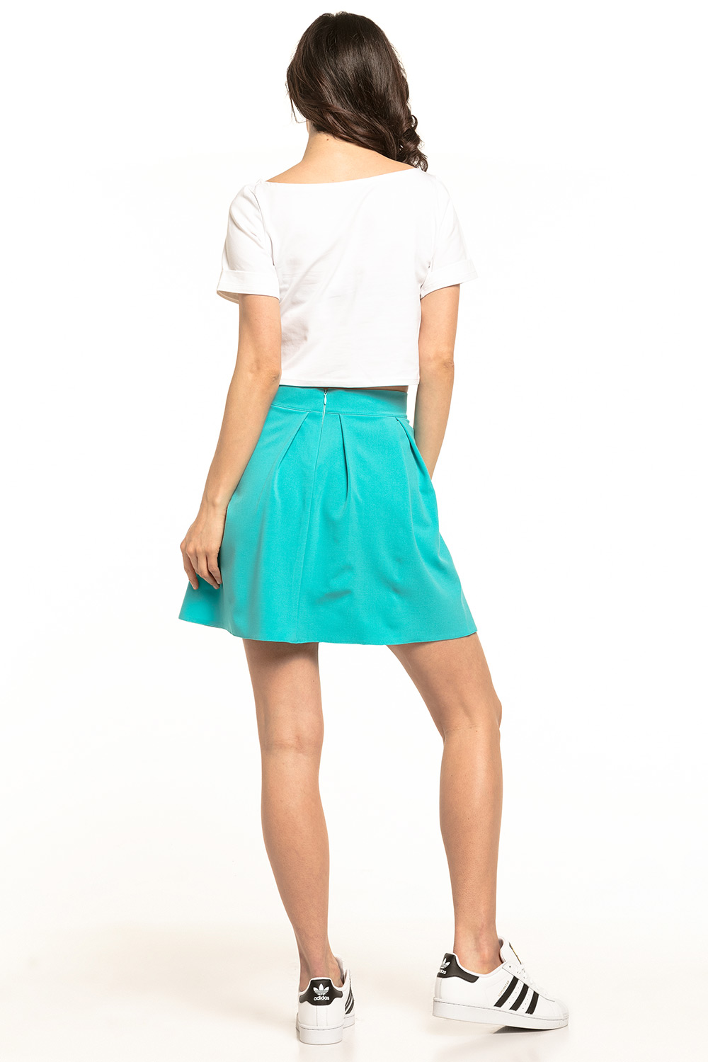  Short skirt model 143209 Tessita  blue
