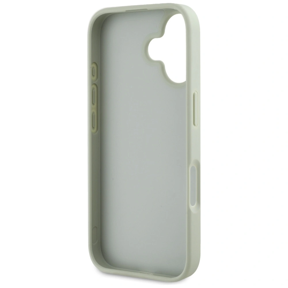 Guess Grained Big 4G Logo Small Classic Logo Apple iPhone 16 green