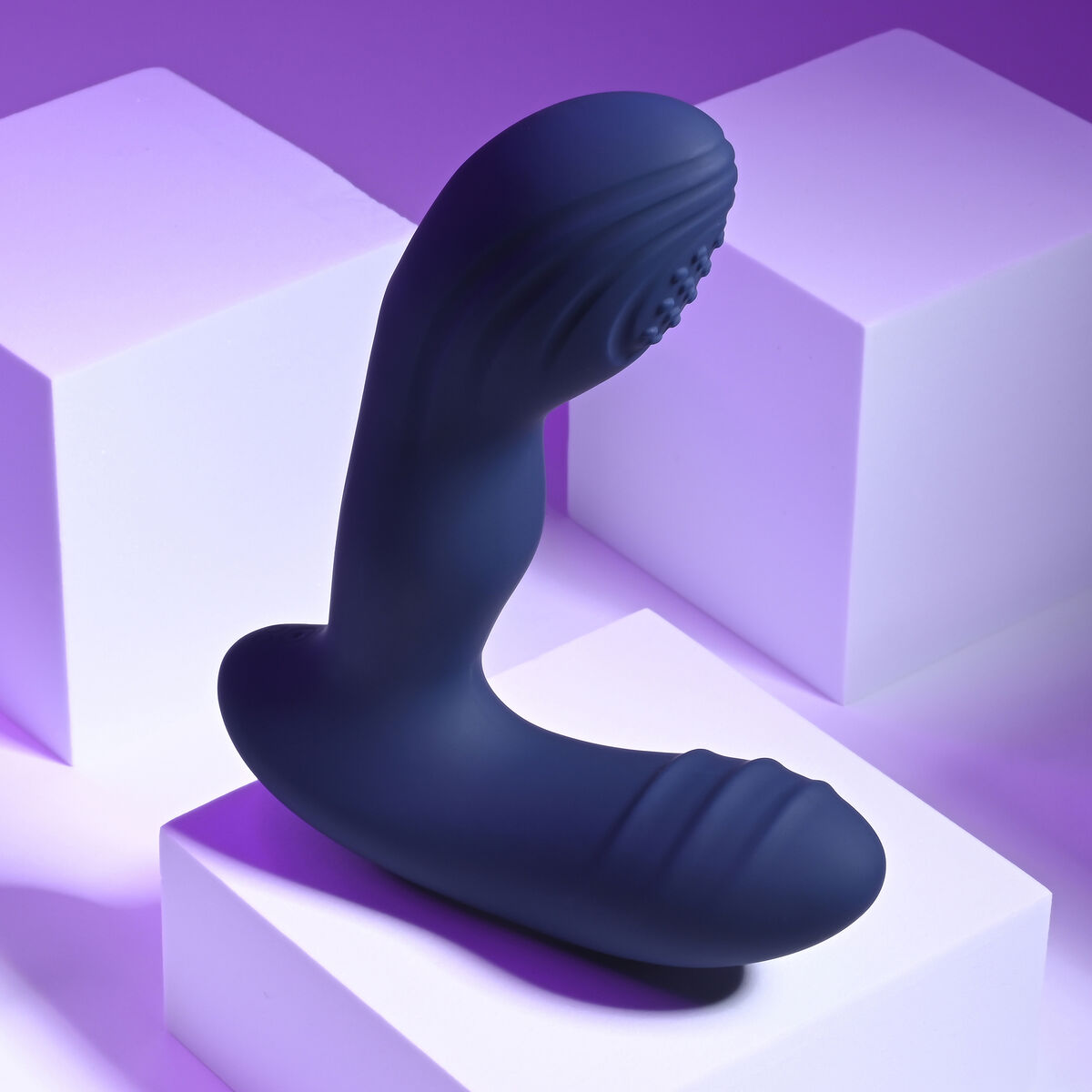 Cassini Anal Vibrator Black Playboy Blue Cassini Anal Vibrator Black Playboy Blue