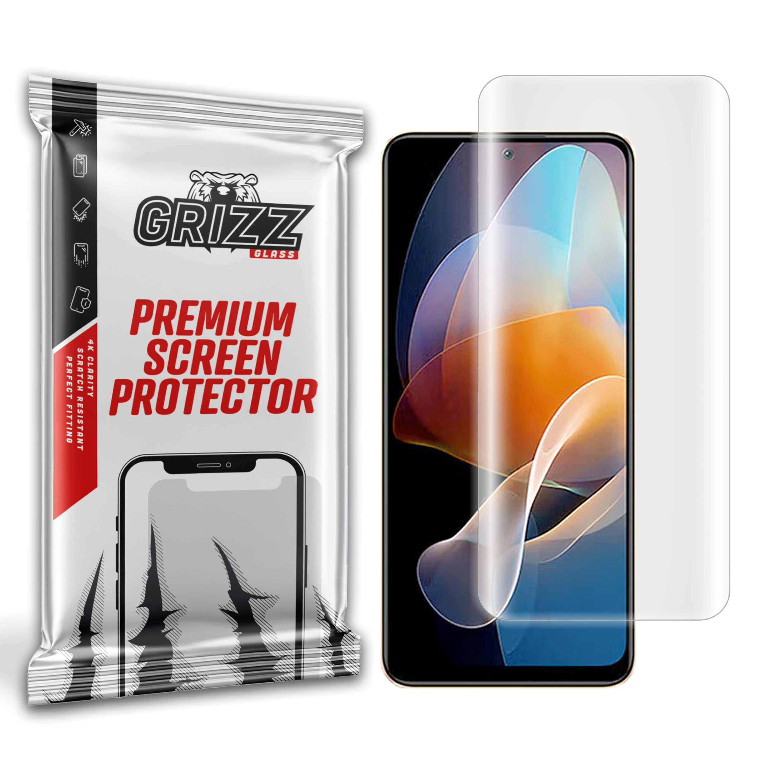 GrizzGlass Hydrofilm Xiaomi Redmi Note 12R Pro