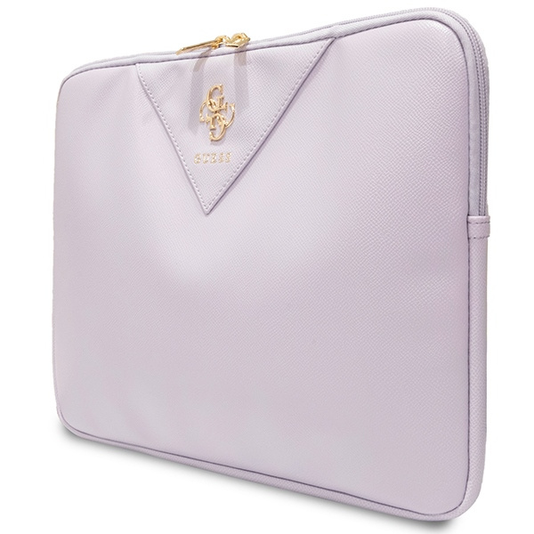 Guess Sleeve GUCS14ZPGSTEGU 14" Triangle 4G purple