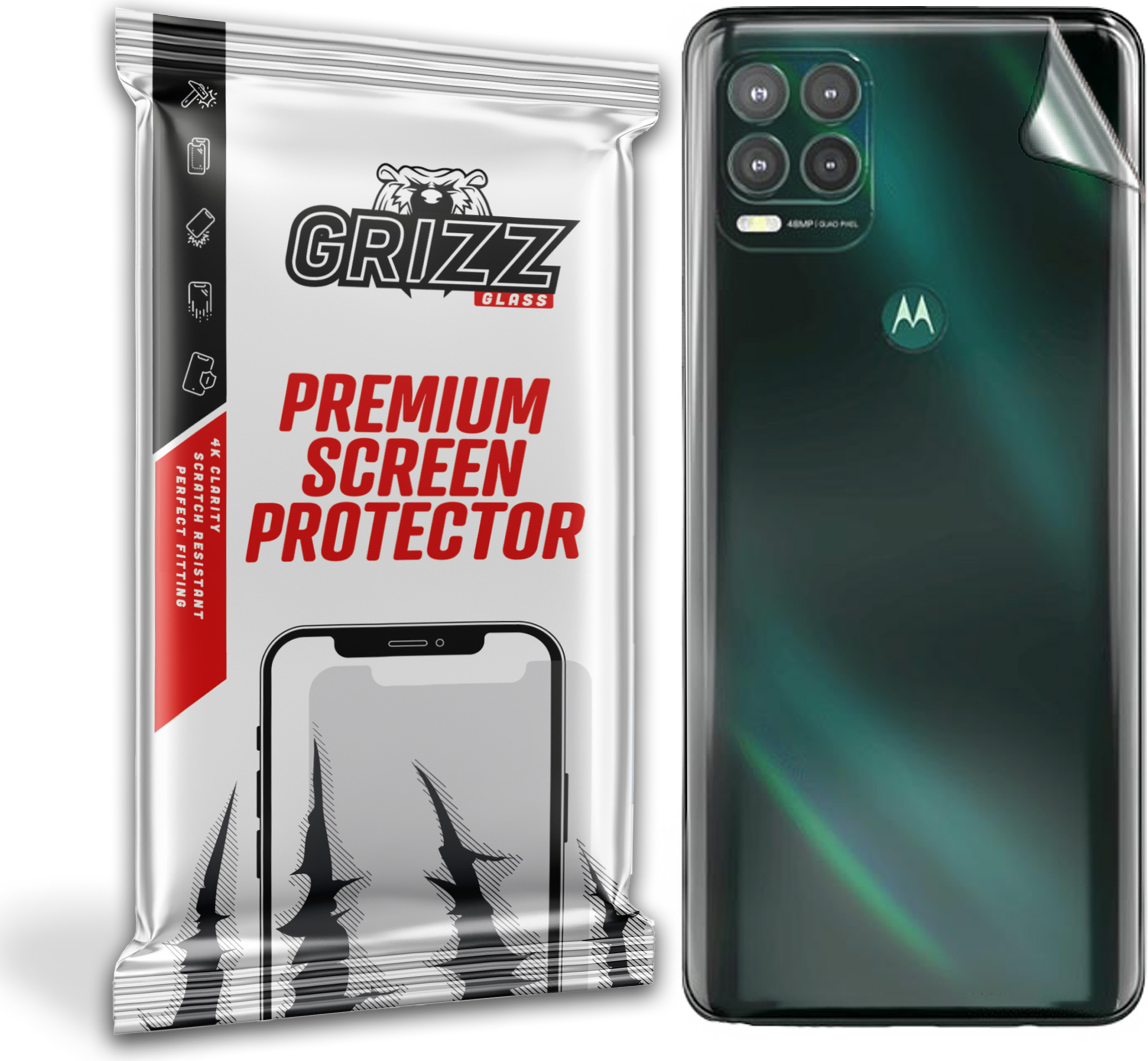 GrizzGlass SatinSkin Motorola Moto G Stylus 5G 2021