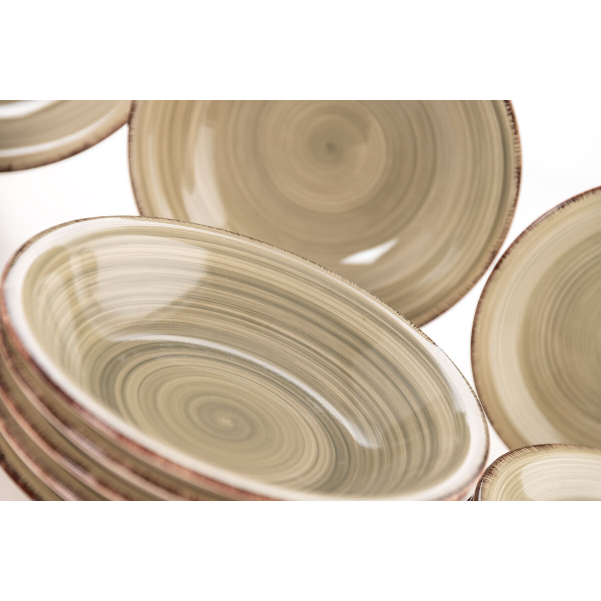 Tableware Quid Vita Natura Green Ceramic 18 Pieces Tableware Quid Vita Natura Green Ceramic 18 Pieces