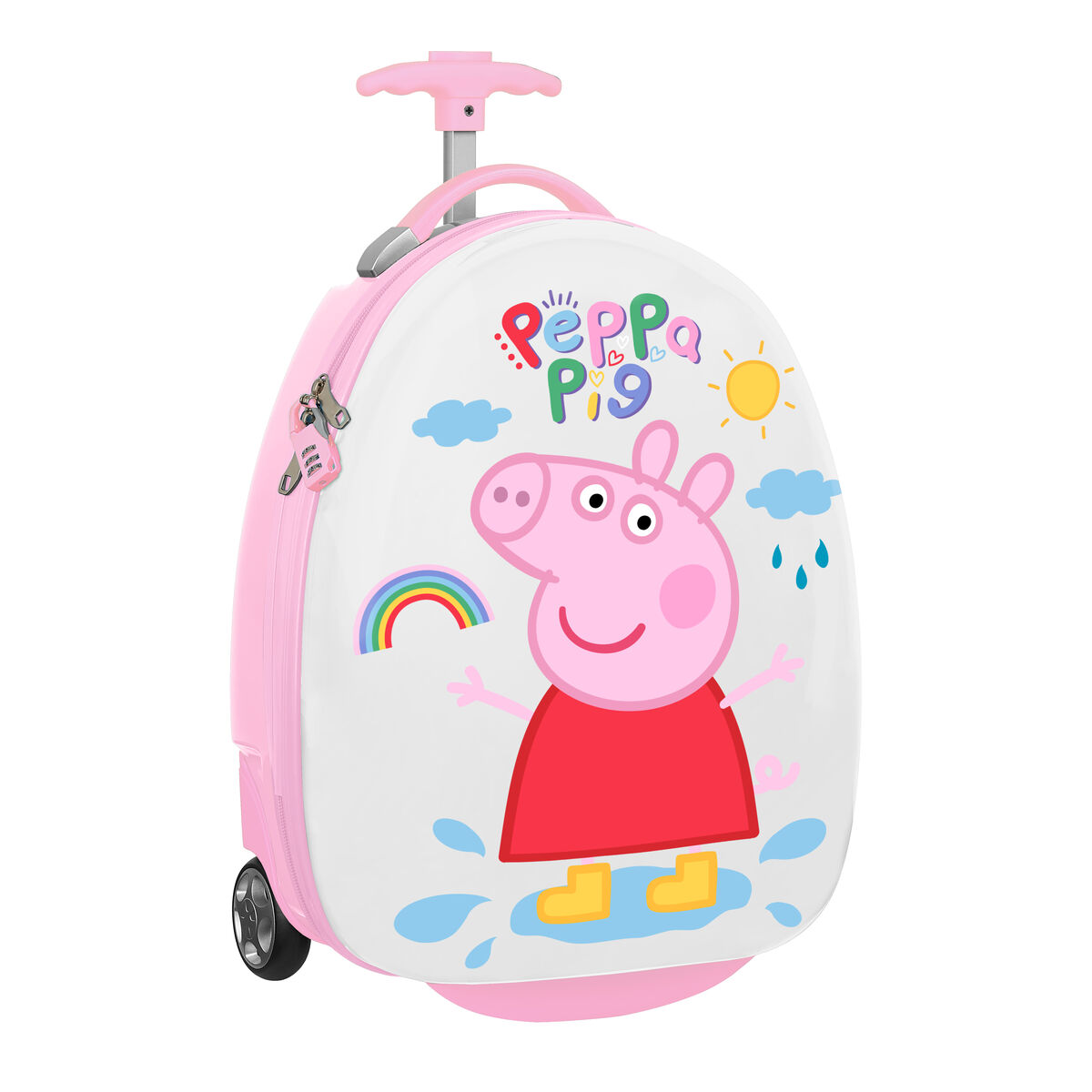 Trolley Peppa Pig peppa pig Children's Pink Mint 16'' 28 x 43 x 23 cm