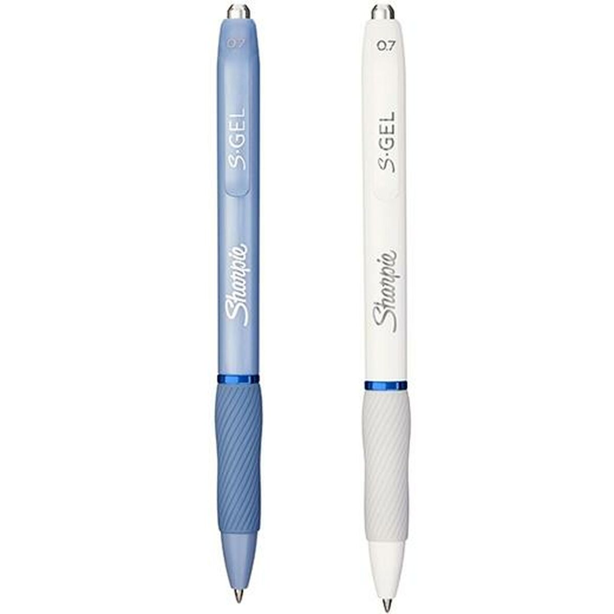 Gel-Stift Sharpie S-Gel Blau Weiß 0,7 mm (12 Stück)